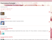 Tablet Screenshot of marocpsychologie.com